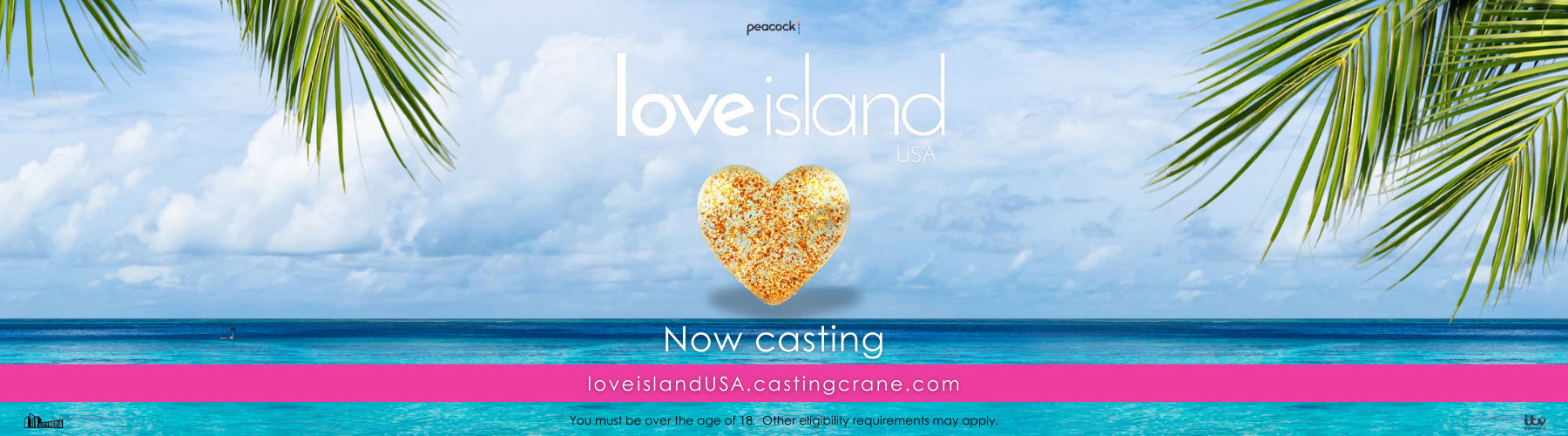 Apply Now for Love Island USA Season 7 - City Media Entertainment is the official audition / casing company for season seven of love island usa banner image