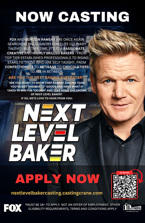 Next Level Baker Auditions Season 1 One Casting City Media Ent