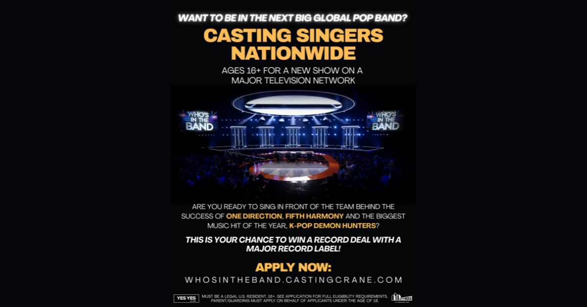Who's In The Band Casting Call - City Media Entertainment